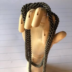 Nordstrom long bead necklace